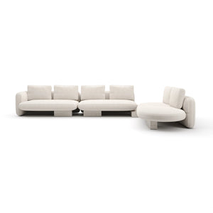 Caracole Overlap Sectional – front view
