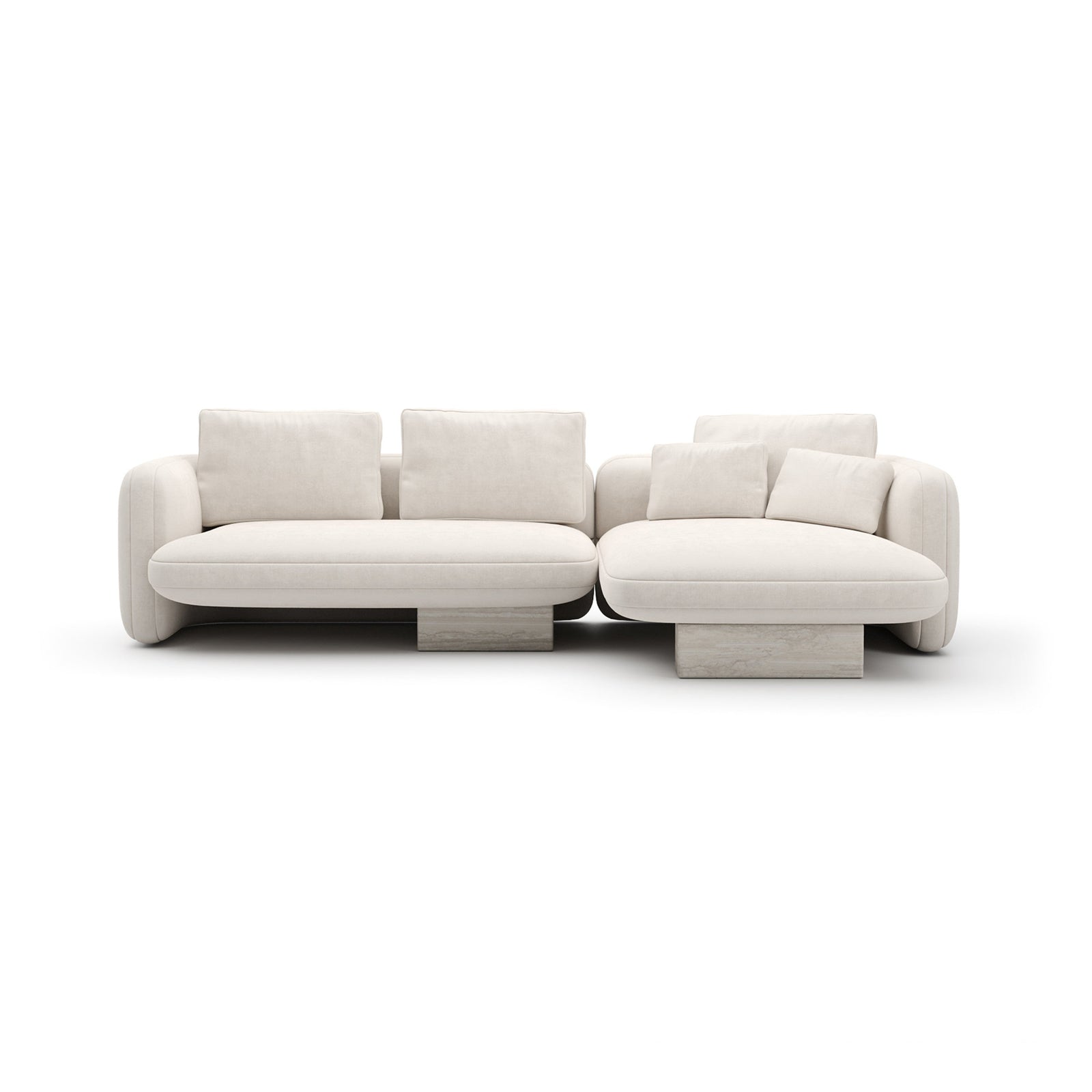Caracole Overlap Sectional – front view