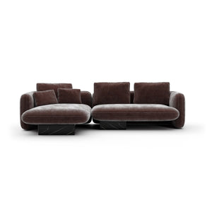 Caracole Overlap Sectional – front view