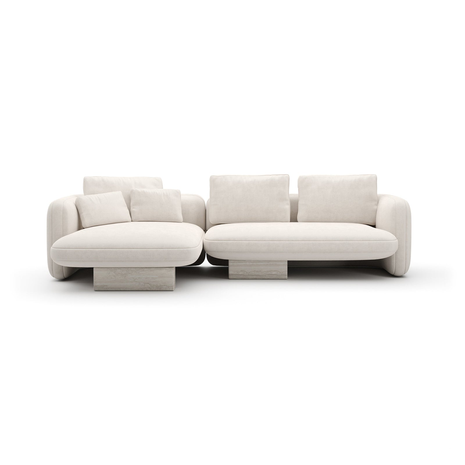 Caracole Overlap Sectional – front view