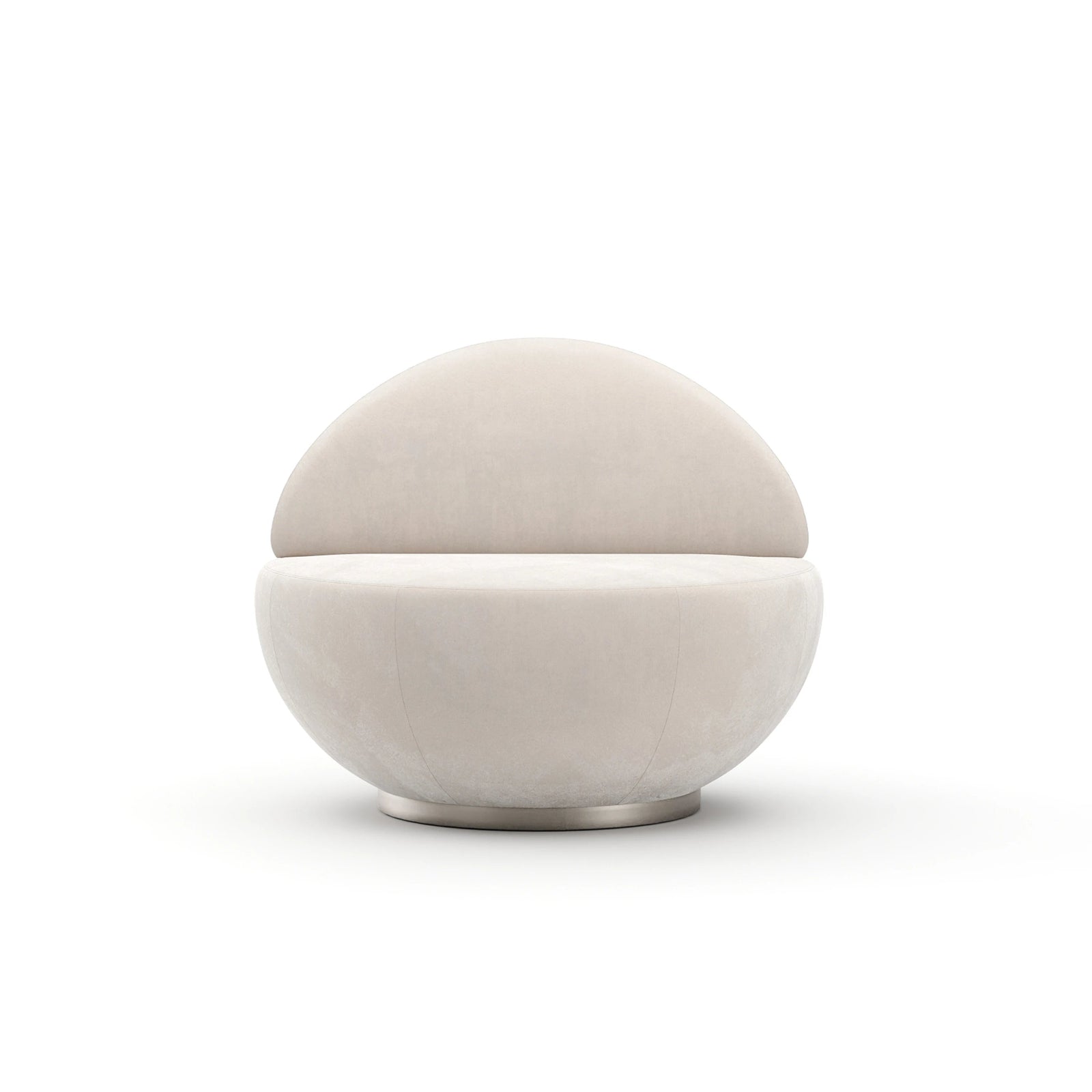 Caracole Jagger Swivel Chair – front view