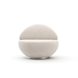 Caracole Jagger Swivel Chair – front view