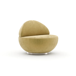 Caracole Jagger Swivel Chair – front view