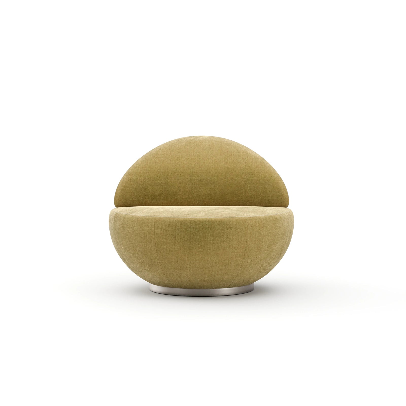 Caracole Jagger Swivel Chair – top view