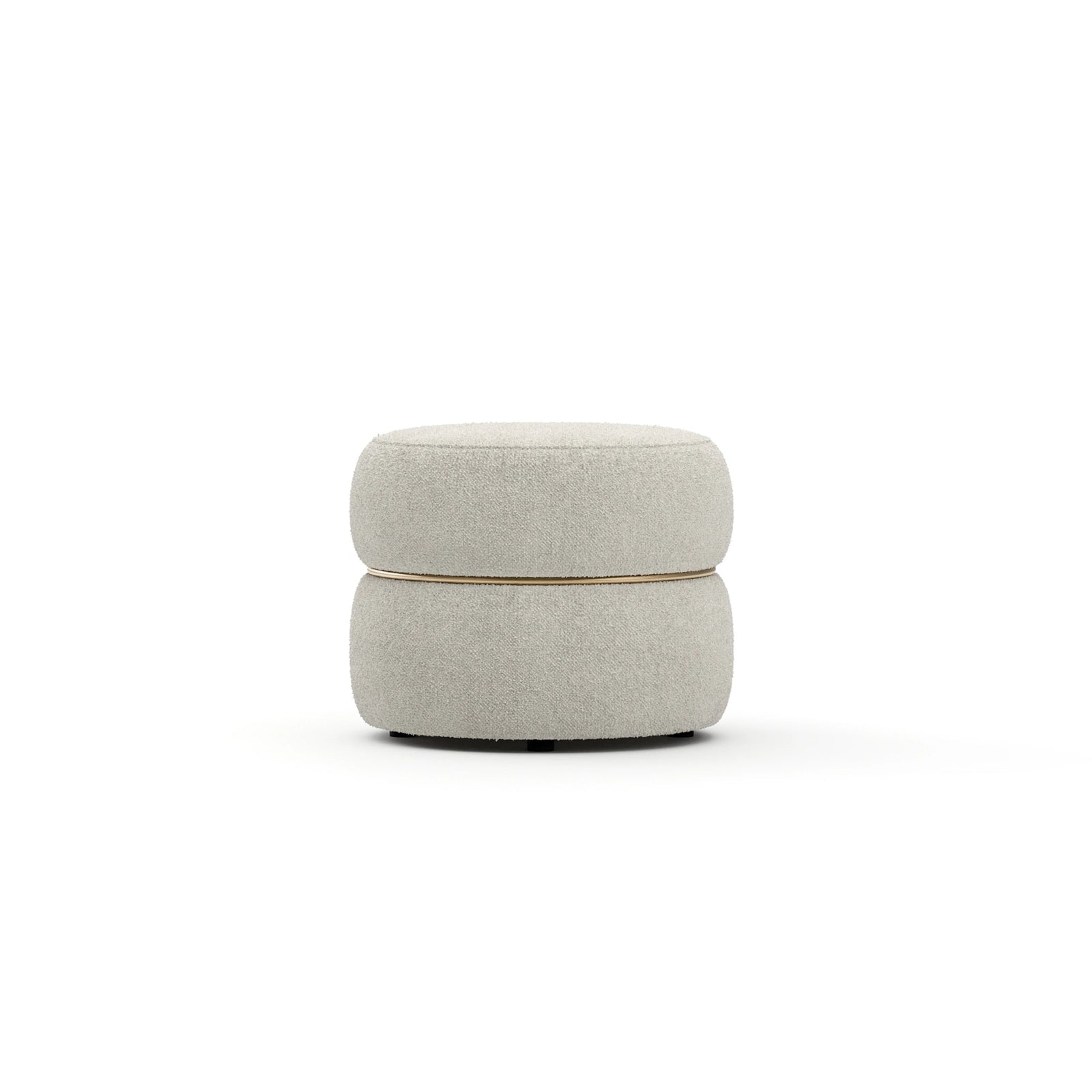 Caracole Smoosh Pouf – front view