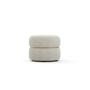 Caracole Smoosh Pouf – front view