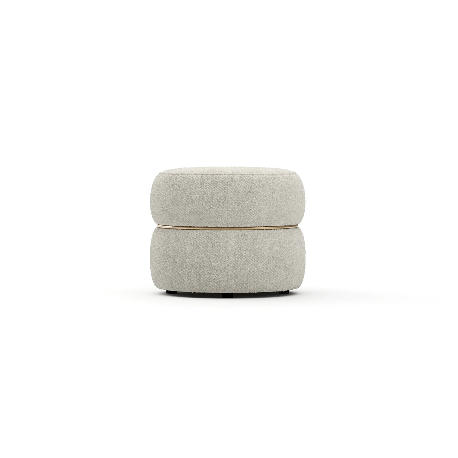Caracole Smoosh Pouf – detail