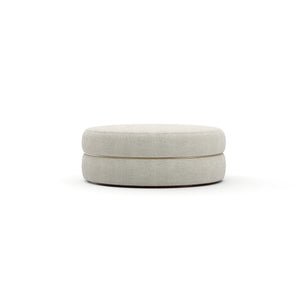 Caracole Smoosh Cocktail Ottoman – front view