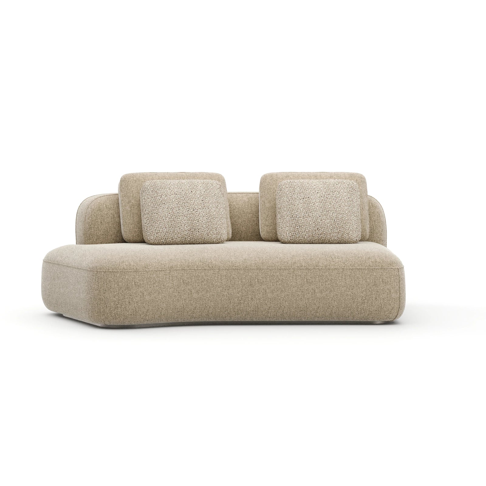 Caracole Sasso Sectional Components – front view
