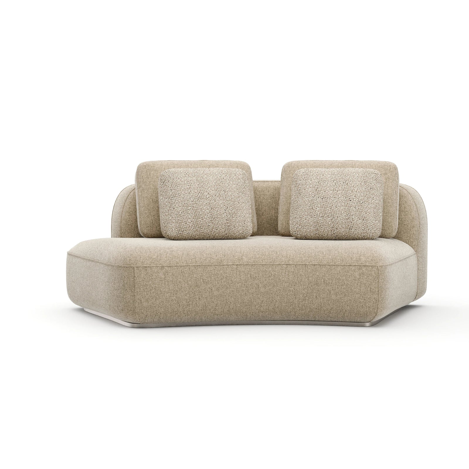 Caracole Sasso Sectional Components – front view