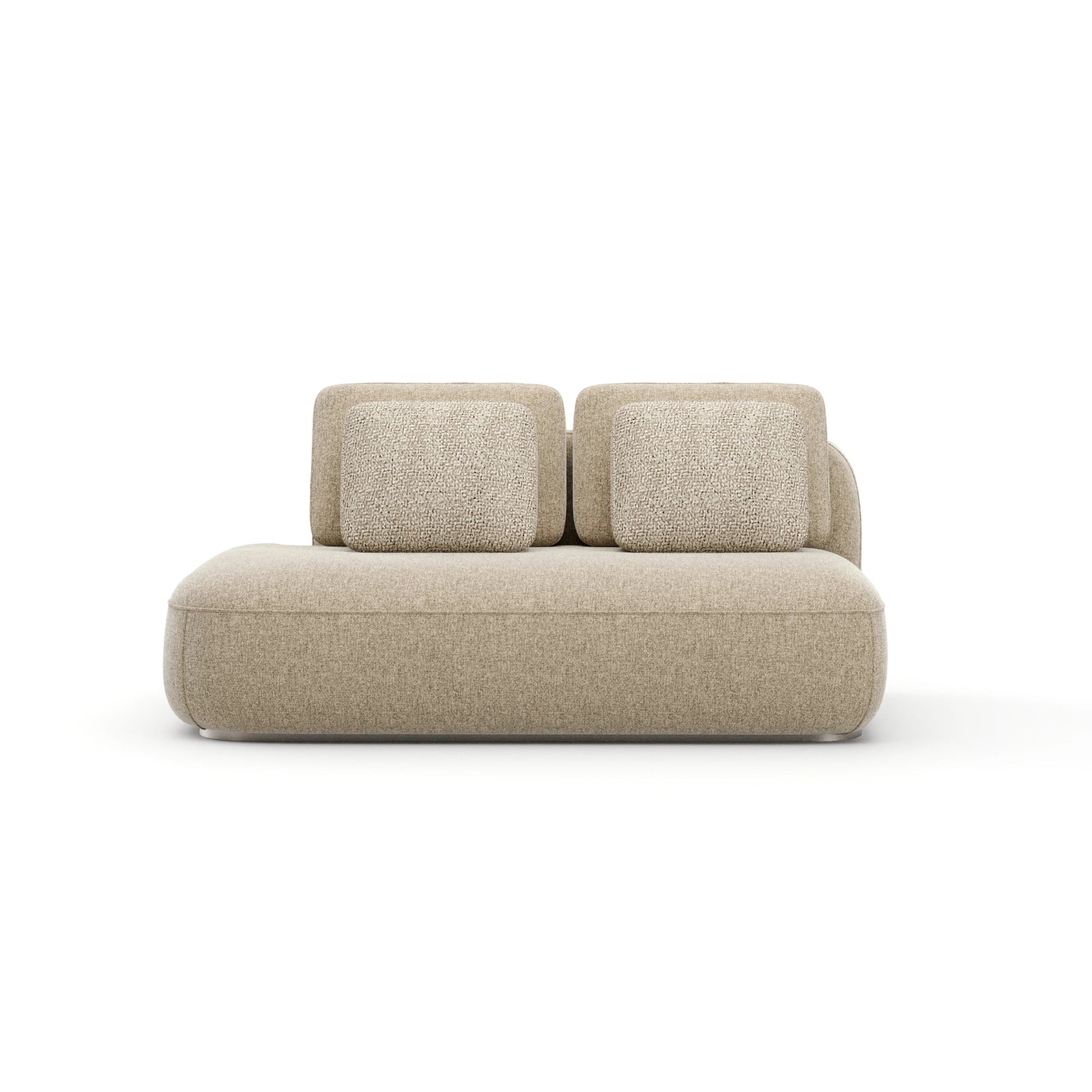 Caracole Sasso Sectional Components – front view