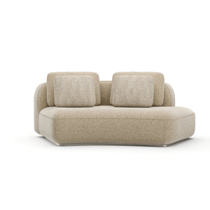 Caracole Sasso Sectional Components – front view