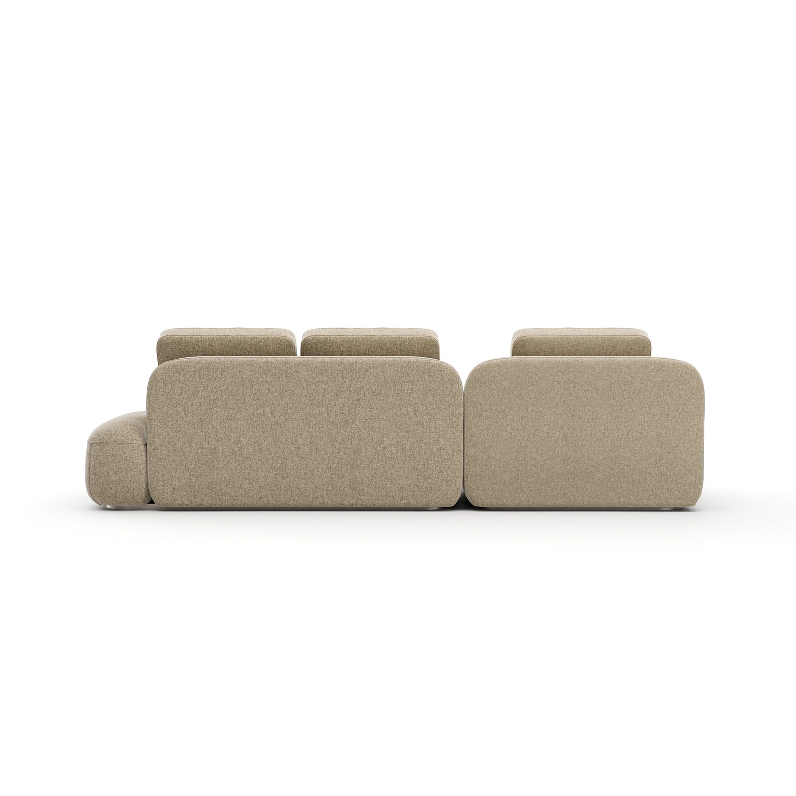Caracole Sasso 2-Piece Small Sofa Oatmeal – detail
