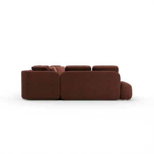 Caracole Sasso Large Curved L Sectional Saffron – detail