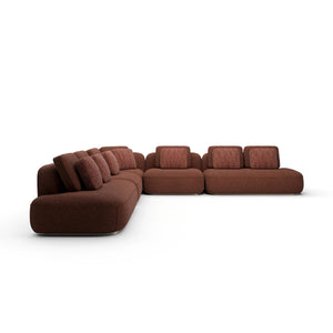 Caracole Sasso Extra Large L Sectional Saffron – front view