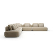 Caracole Sasso Extra Large L Sectional Oatmeal – front view