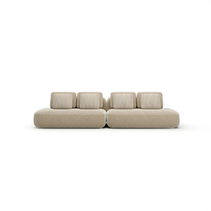 Caracole Sasso Sectional – front view