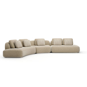 Caracole Sasso Sectional – front view