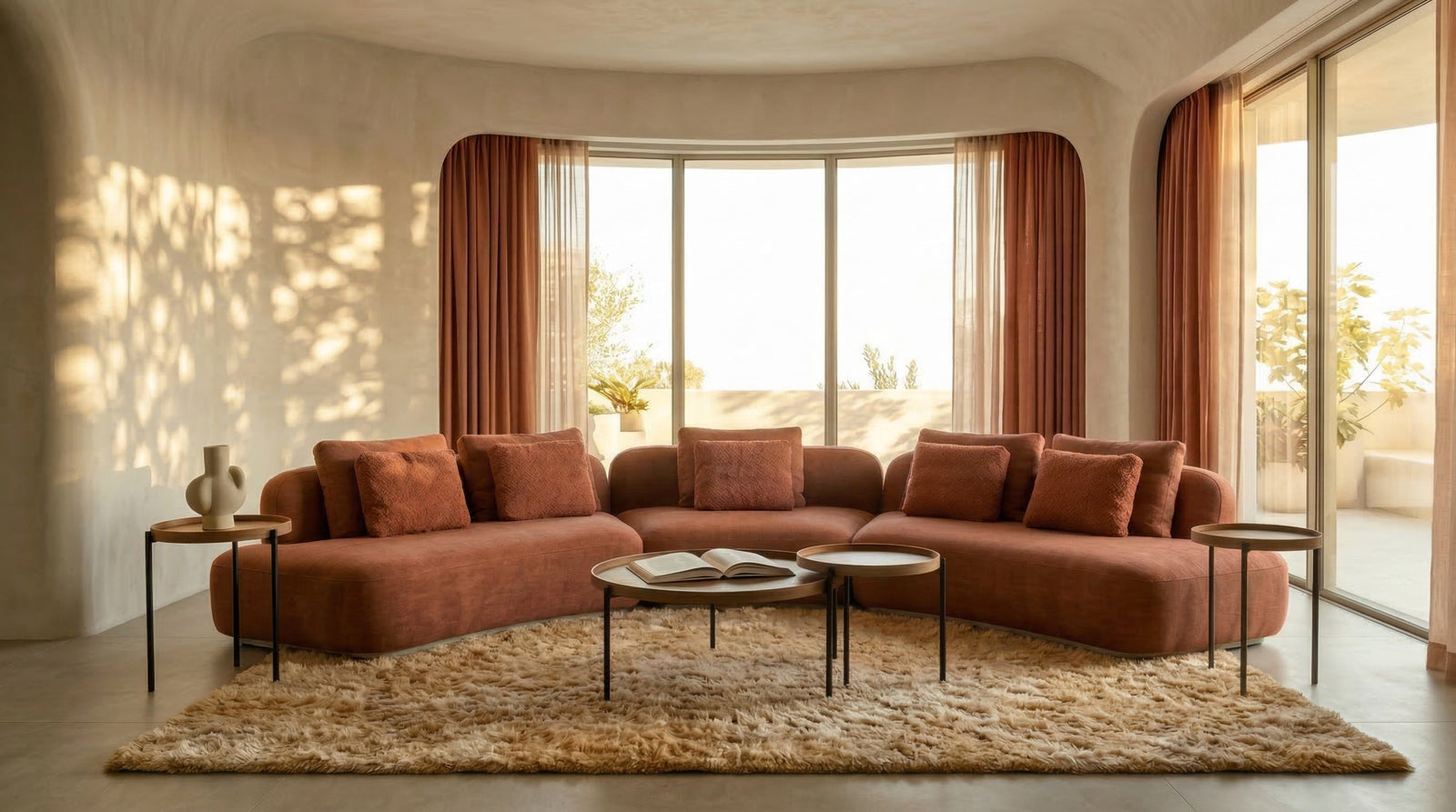 Caracole Sasso Sectional – top view