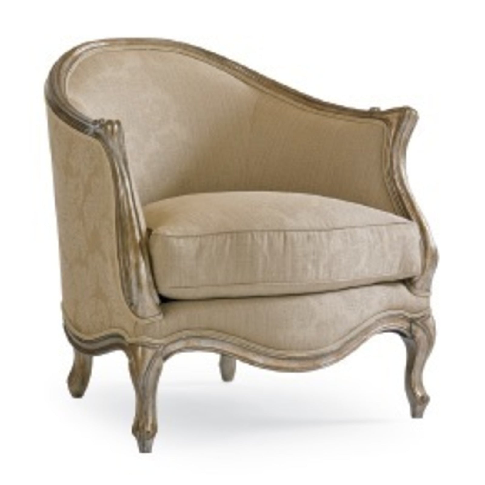Caracole Le Chaise Accent Chair – front view