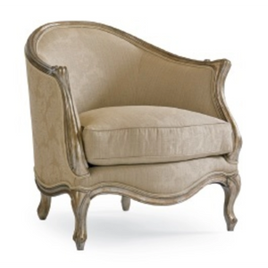 Caracole Le Chaise Accent Chair – angle view