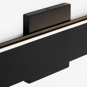 Bau 24 Bath nightshade black 3000K 90 CRI - Visual Comfort Modern 4
