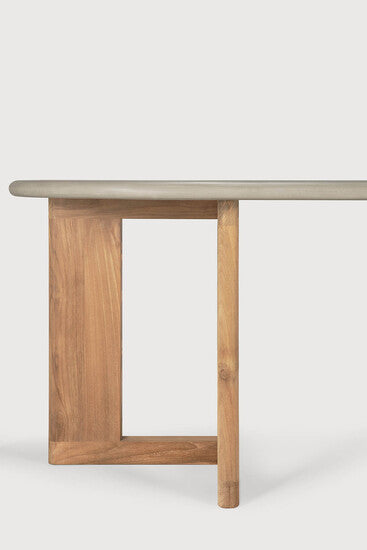 Trestle Outdoor Dining Table - Ethnicraft
