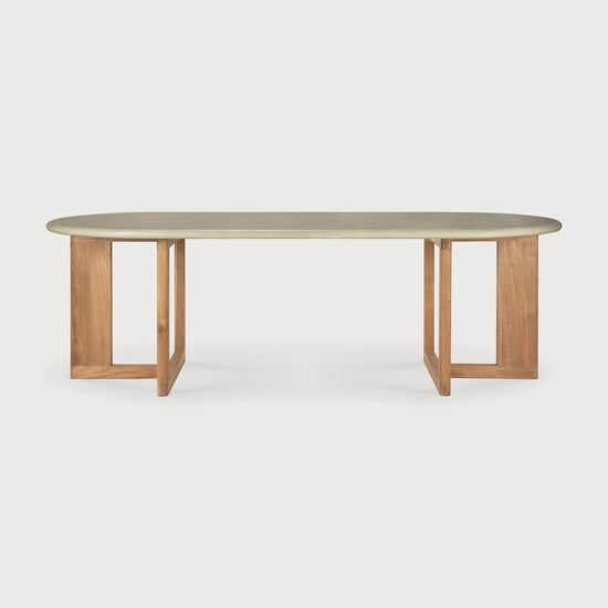 Trestle Outdoor Dining Table - Ethnicraft