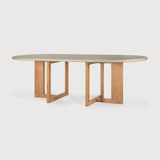Trestle Outdoor Dining Table - Ethnicraft