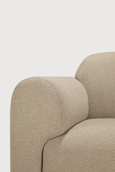 Bulky Modular Sofa Set - 2x 1 Seater + Corner + End Seater + Footstool - Ethnicraft