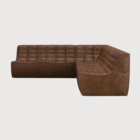 N701 Modular Sofa Set - 2 Seater + Corner + 2 Seater - Ethnicraft