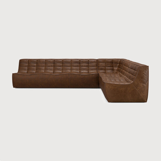 N701 Modular Sofa Set - 1 Seater + Corner + 3 Seater - Ethnicraft