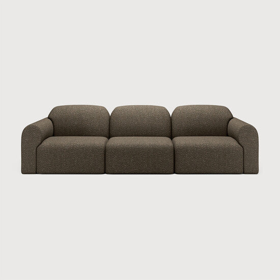 Bulky Modular Sofa Set - 1 Seater + 2x End Seater - Ethnicraft