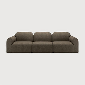Bulky Modular Sofa Set - 1 Seater + 2x End Seater - Ethnicraft