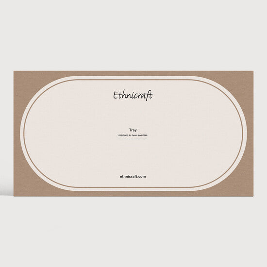 Organic Valet Tray - Glass (Small) - Ethnicraft