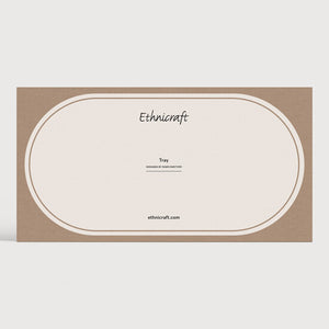Organic Valet Tray - Glass (Small) - Ethnicraft