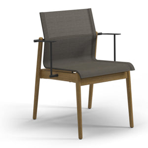 Sway Stacking Dining Chair with Arms
