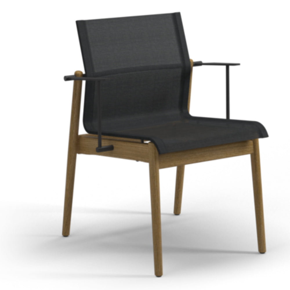 Sway Stacking Dining Chair with Arms
