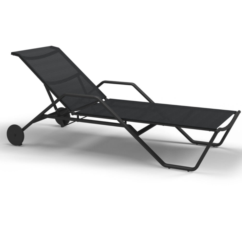 180 Stacking Lounger With Arms