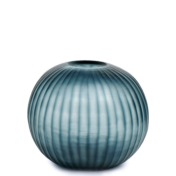 GUAXS Gobi Round Vase Ocean Blue & Indigo - Decor House Furniture