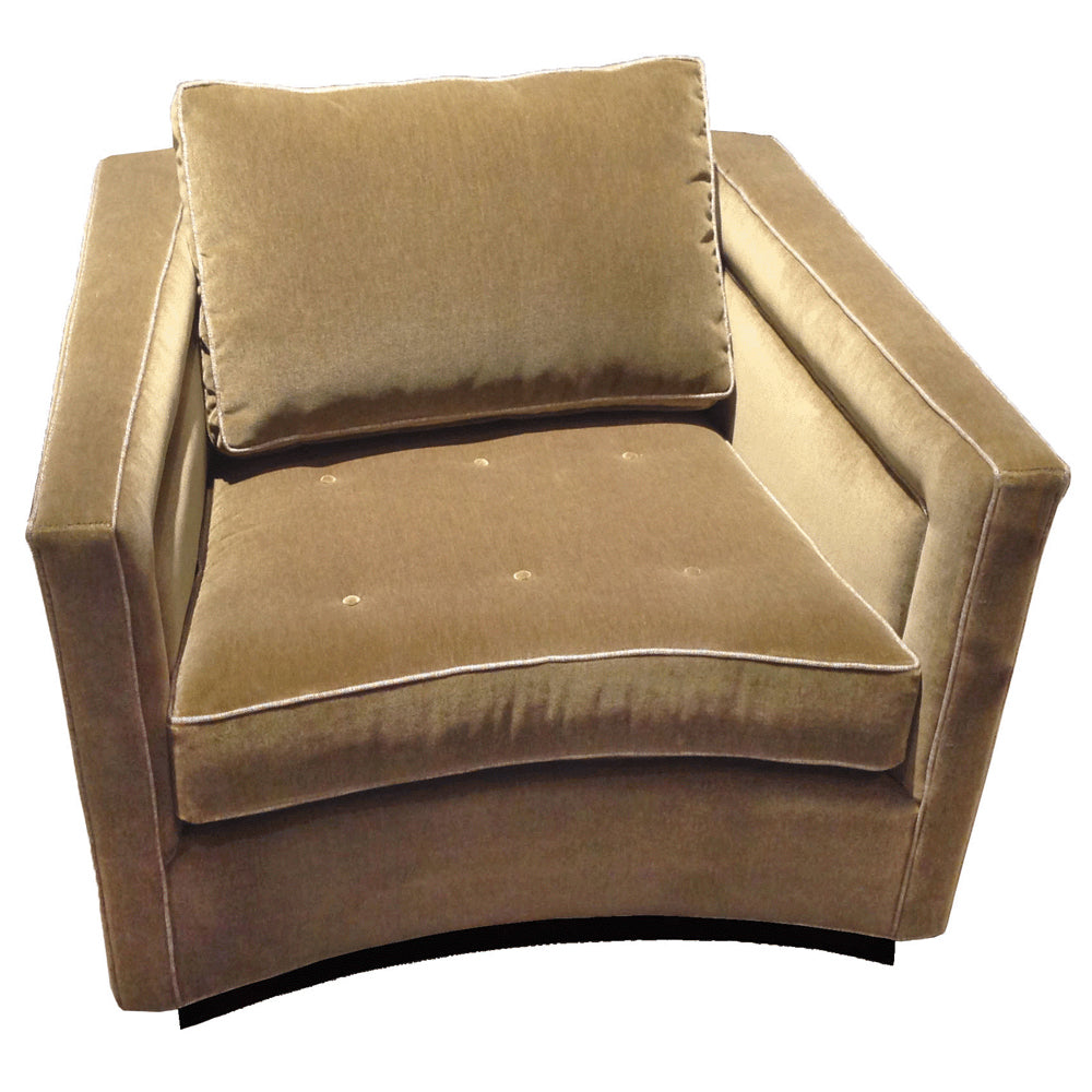 Henderson Harbor Button Tufted Seat Chair