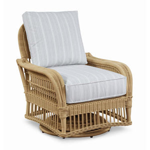 Mainland Wicker Swivel Lounge Chair