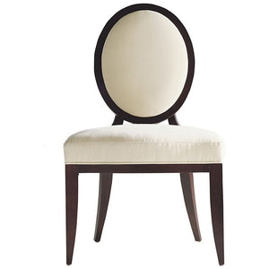 Oval X-Back Dining Side Chair