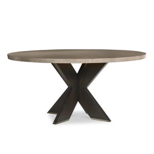 X Base Round Dining Table