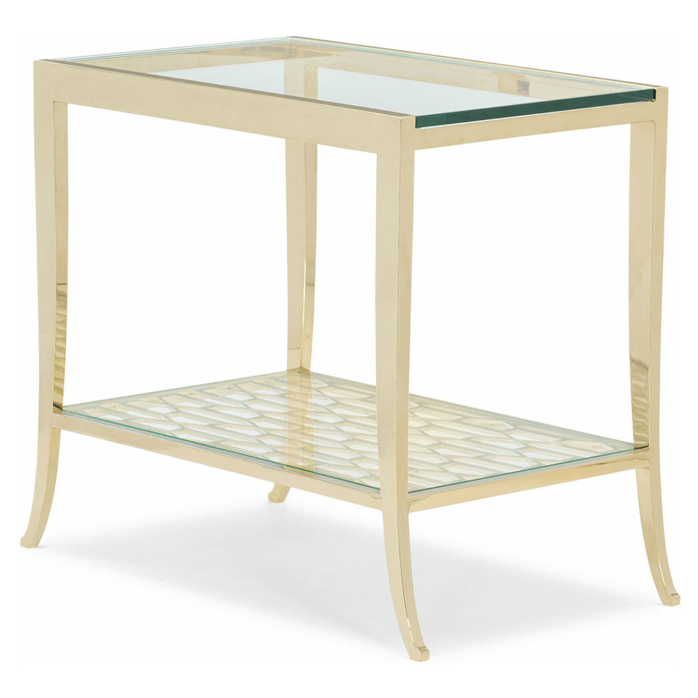 A Precise Pattern Side Table