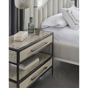 Dual Impressions Nightstand
