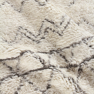 Moroccan 2561 Ivory & Charcoal New Zealand Wool