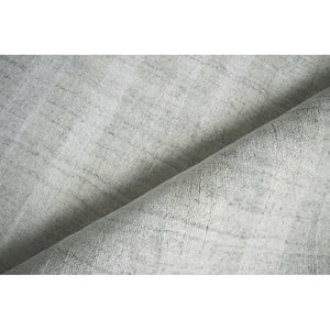 Robin Stripe Ivory & Gray Bamboo Silk