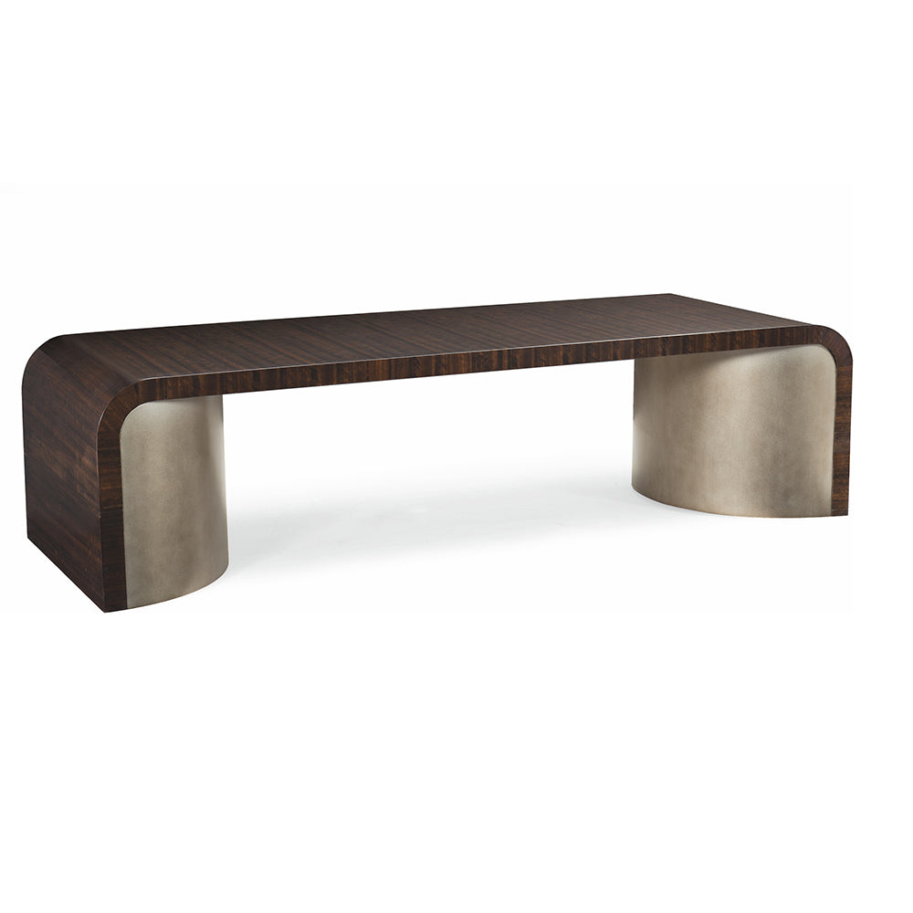 Caracole Modern Streamline Cocktail Table & Decor House Furniture