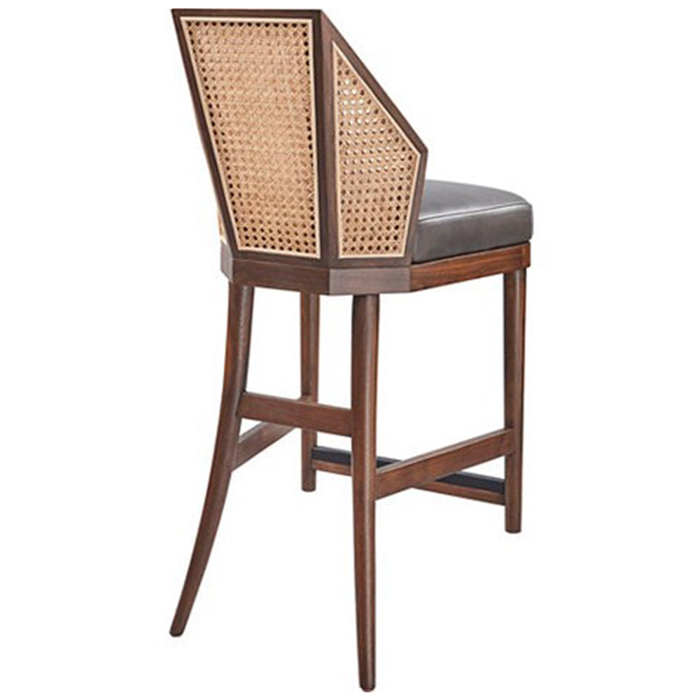 Cane Counter Stool